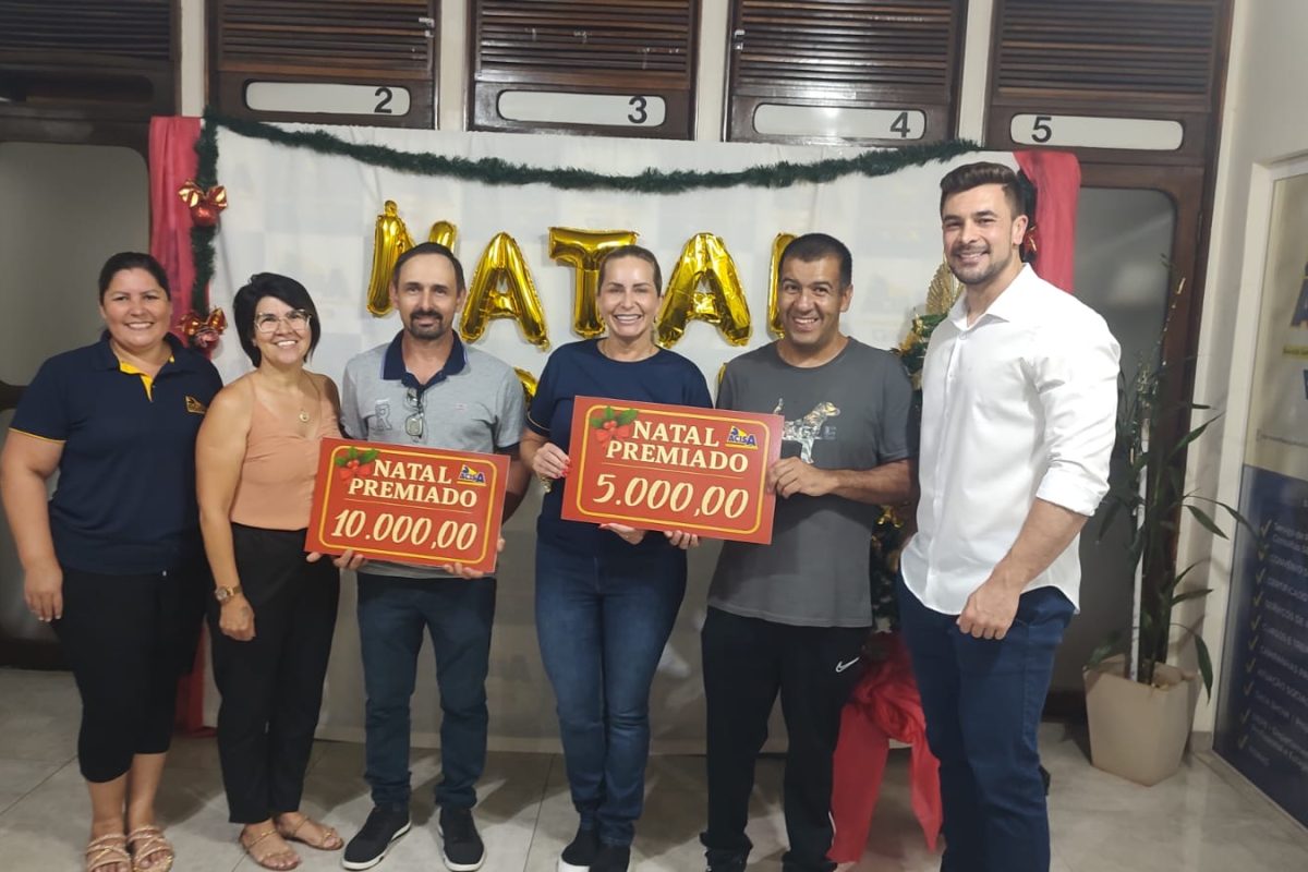 Prêmios do Natal Premiado da ACISA são entregues aos ganhadores em Santo Augusto