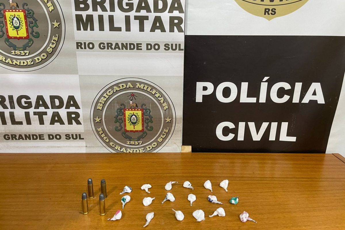 Brigada Militar prende suspeito de tráfico de drogas em Bom Progresso