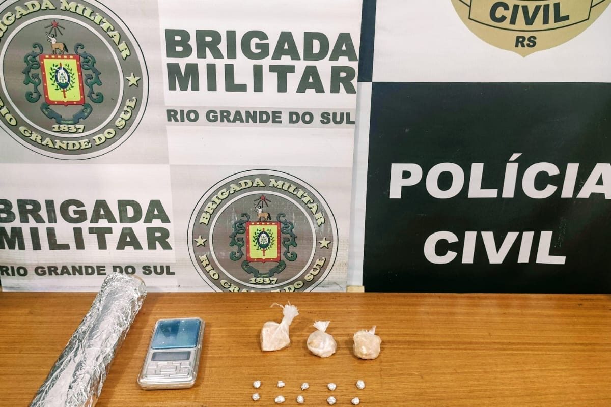 Brigada Militar apreende adolescente por tráfico de drogas em Três Passos
