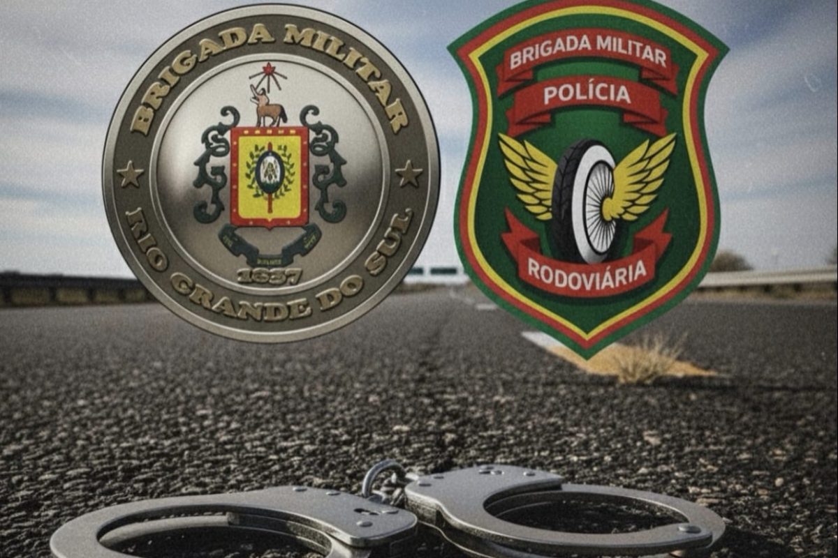 Homem é preso durante abordagem da Polícia Rodoviária na ERS-155, em Santo Augusto
