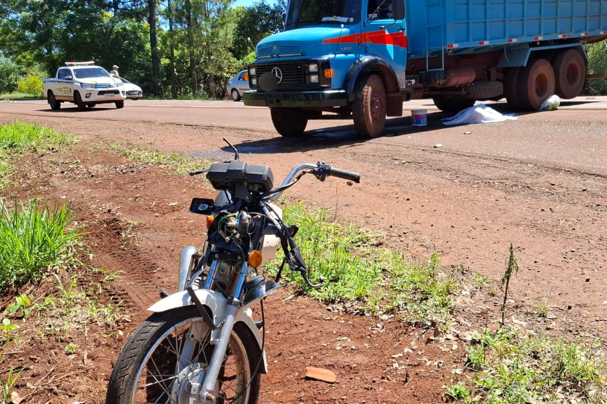 Motociclista morre em grave acidente na ERS-155
