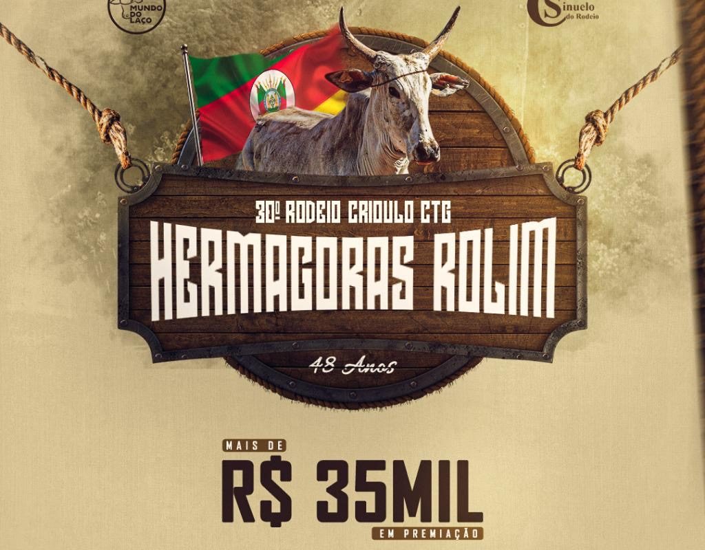 Tradição e História: 30º Rodeio Crioulo do CTG Hermagoras Rolim acontece neste final de semana