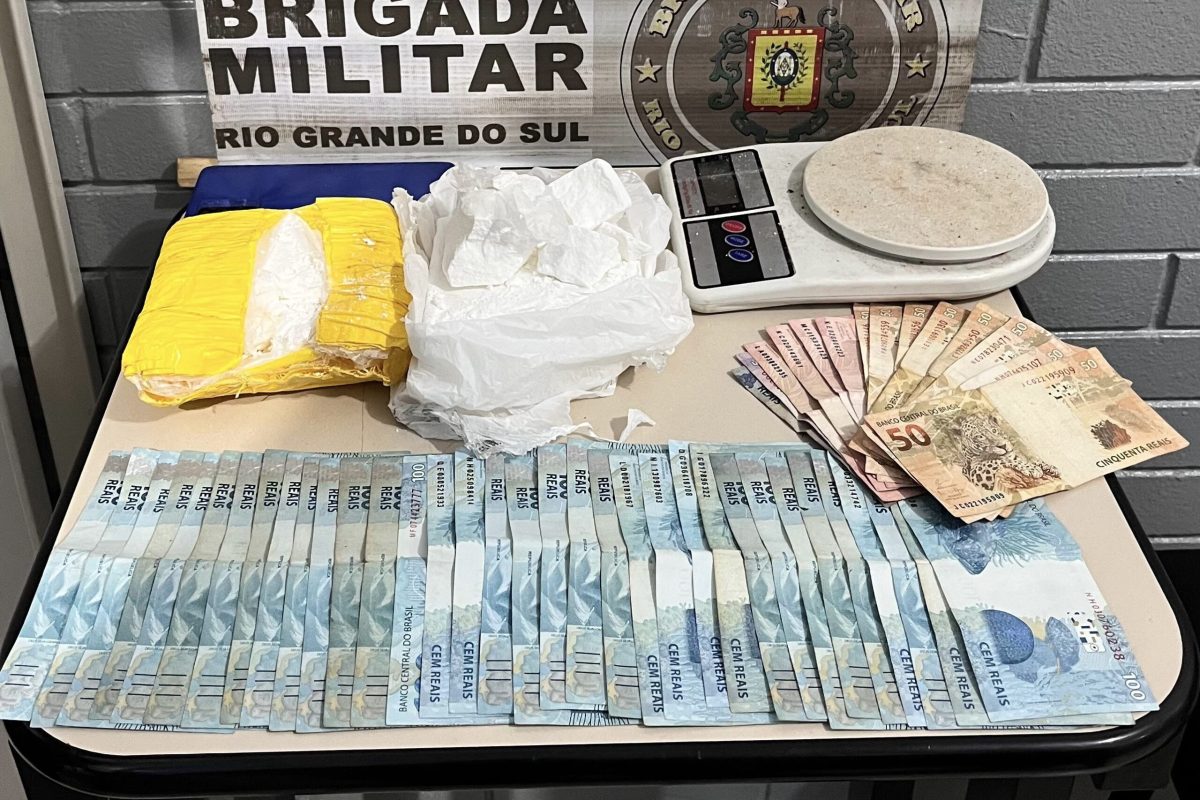Brigada Militar prende dois por tráfico durante Operação Cerco Fechado em Santo Augusto