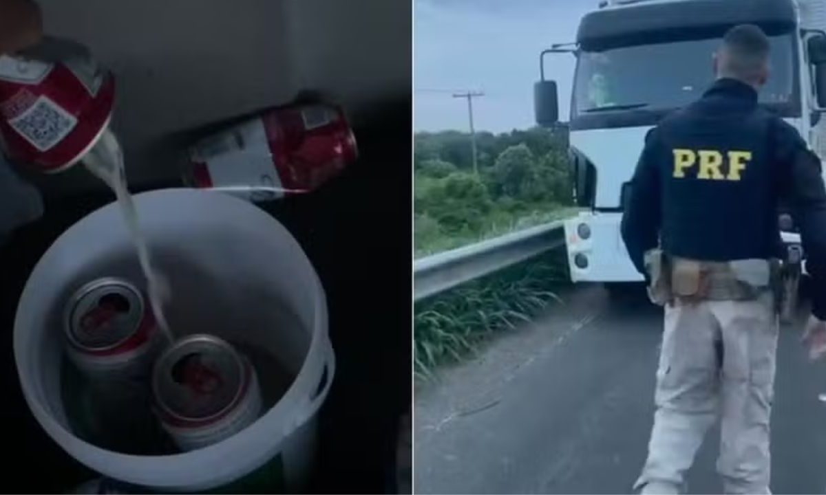 PRF prende caminhoneiro por embriaguez ao volante na BR-290
