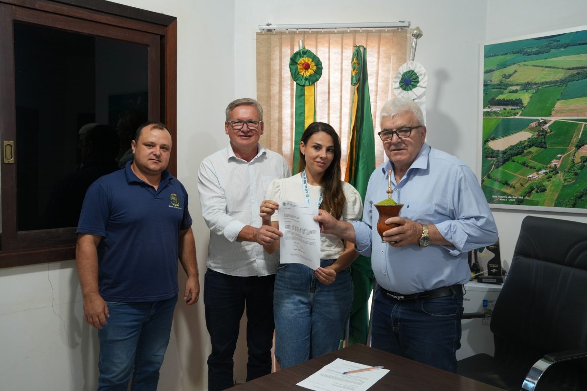 Assessor da deputada federal Any Ortiz visita Prefeitura de São Valério do Sul e anuncia recurso para a saúde