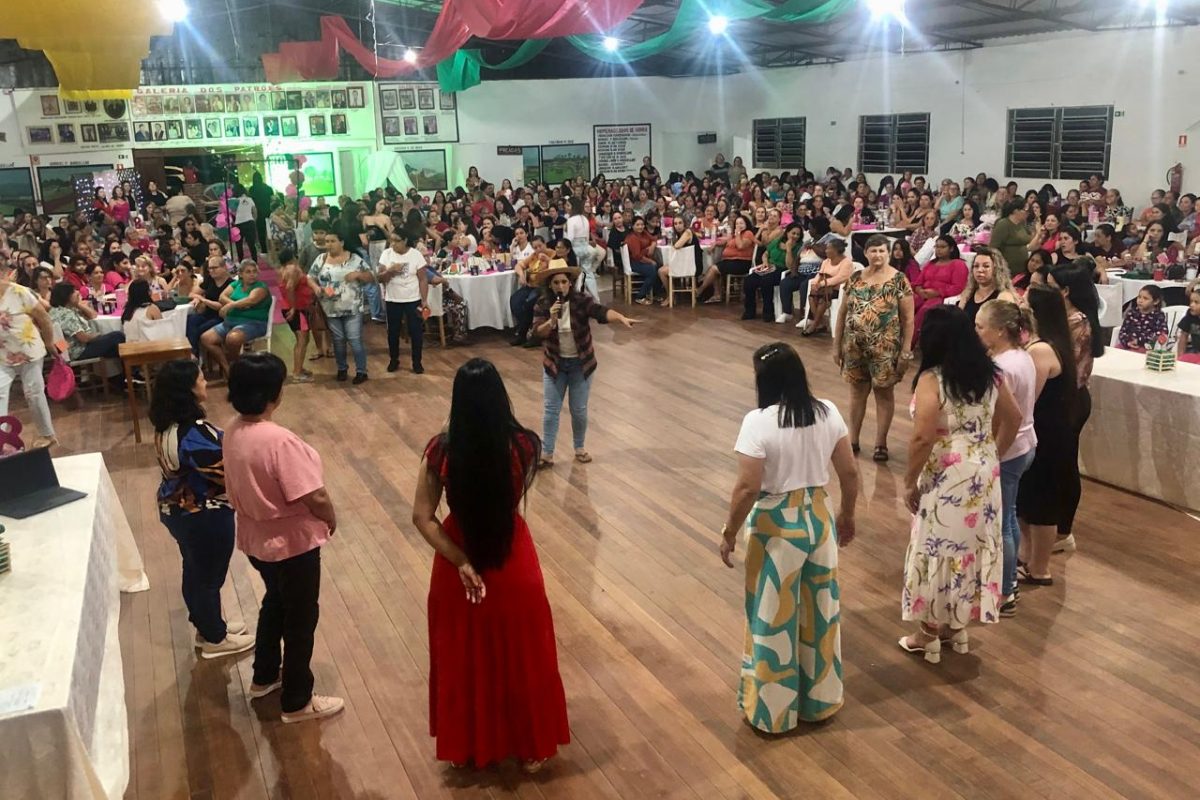Mais de 600 mulheres participam de evento alusivo ao Dia Internacional da Mulher em Coronel Bicaco