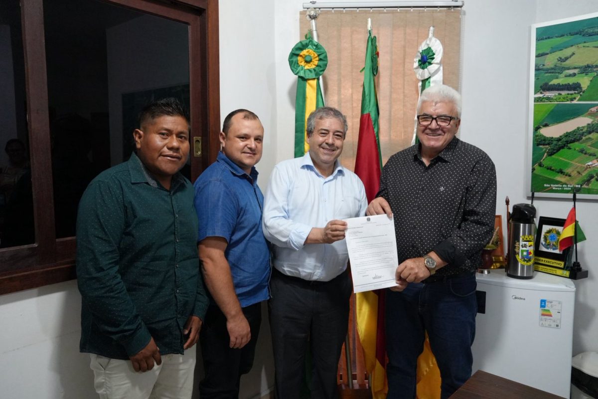 São Valério do Sul recebe R$ 400 mil para pavimentação urbana