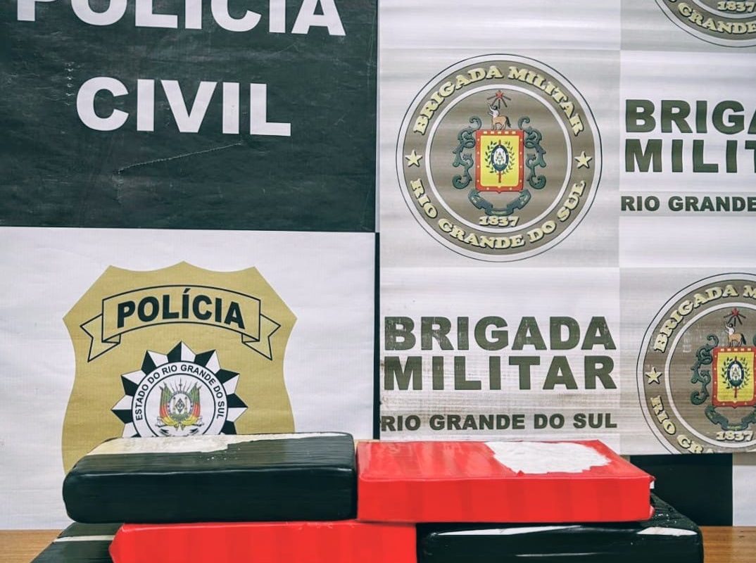Mulher é presa com mais de 6 kg de cocaína durante operação policial em Três Passos