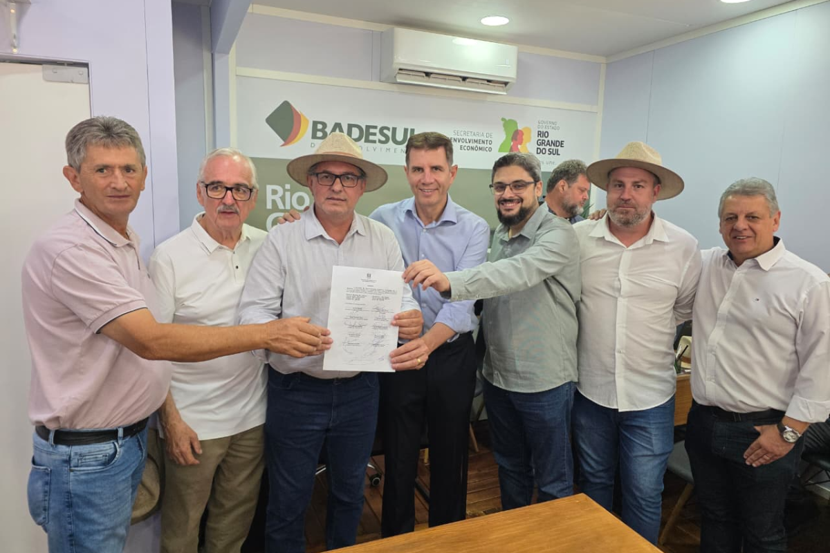 São Martinho é contemplado com convênio de R$ 1 milhão para investimentos na Área Industrial 2