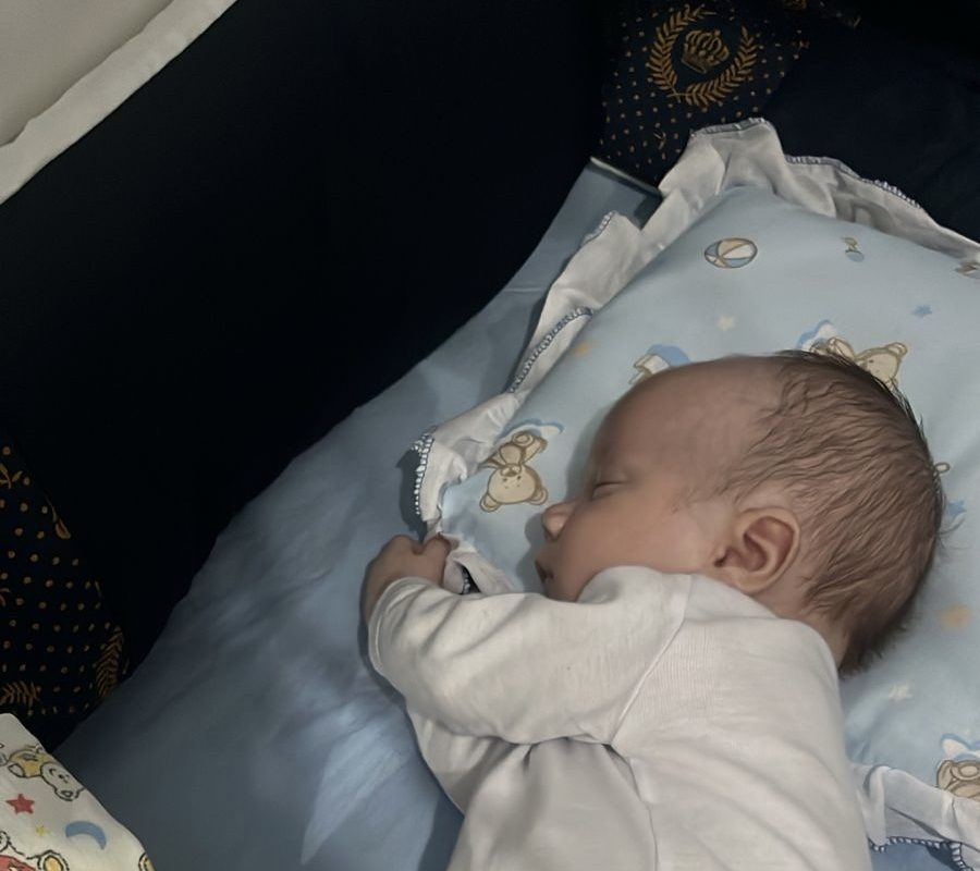 Após mais de um mês internado em Porto Alegre, bebê Lucca recebe alta e retorna para casa