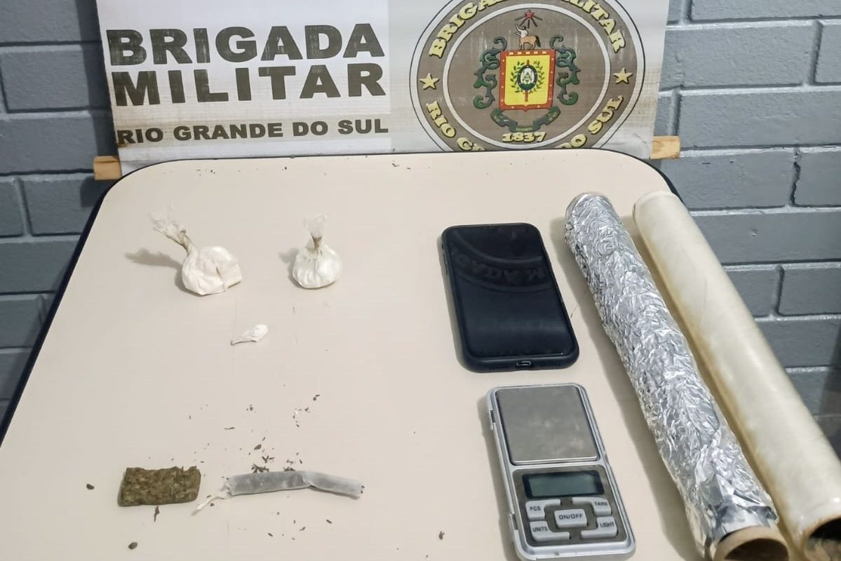 Homem é preso por tráfico de drogas em Santo Augusto