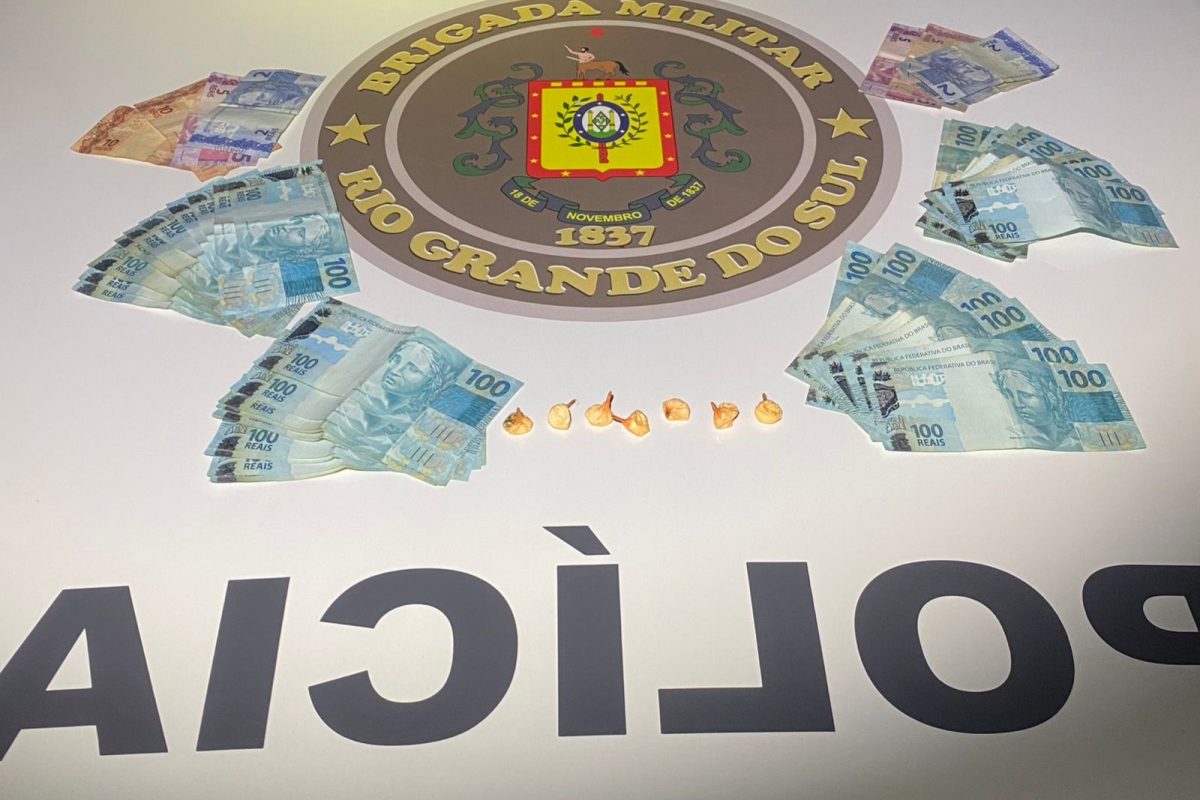 Homem é preso por tráfico de drogas durante abordagem em Sede Nova