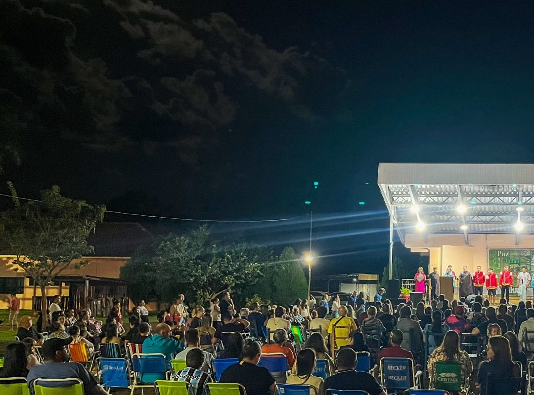 Comunidade de Inhacorá celebra a Páscoa com apresentações, música e confraternização