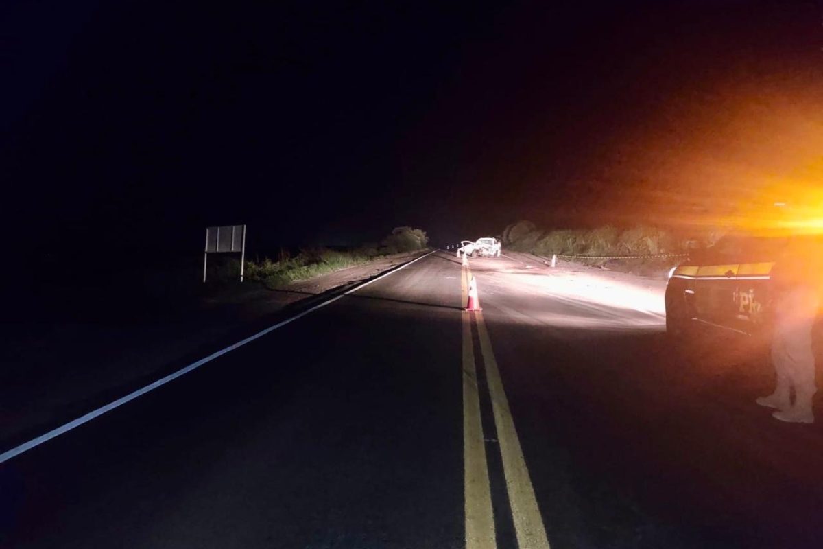 Colisão frontal na BR-470 deixa dois mortos em Barracão