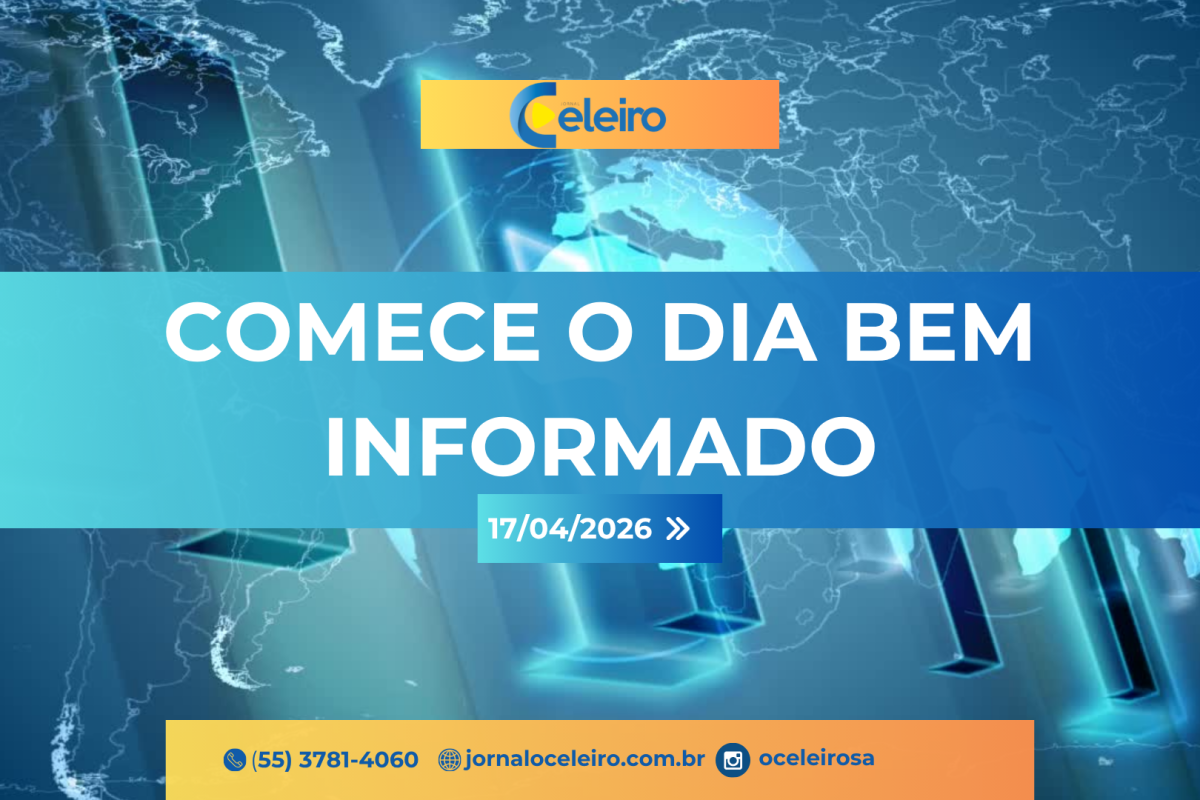 Comece a sexta-feira, 17 de abril, bem informado