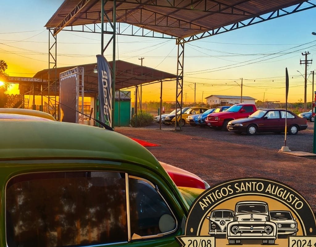 2º Encontro de Carros Antigos reúne público e expositores em fim de semana de integração em Santo Augusto